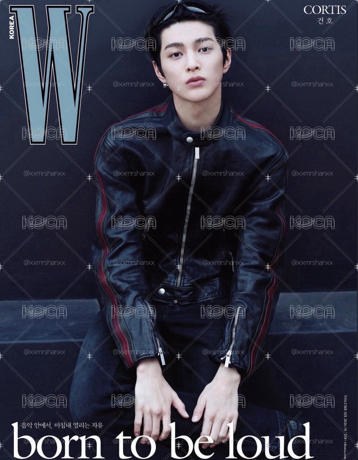 W Korea 雜誌 主訓 乾鎬 馬丁