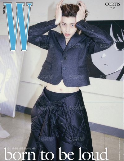 W Korea 雜誌 主訓 乾鎬 馬丁