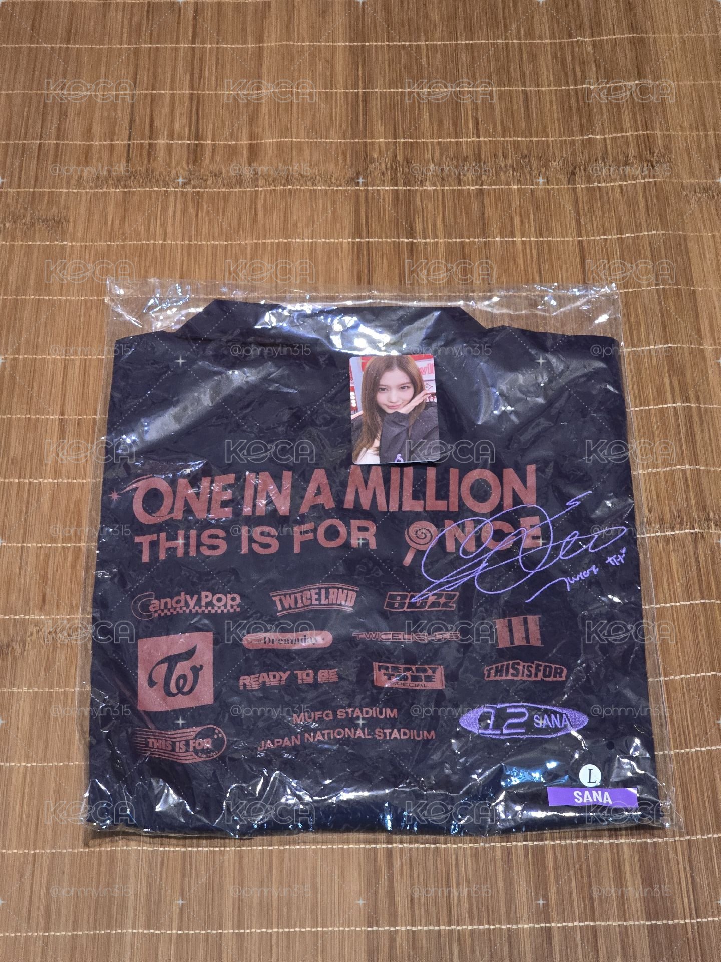 TWICE Sana 新國立襯衫
