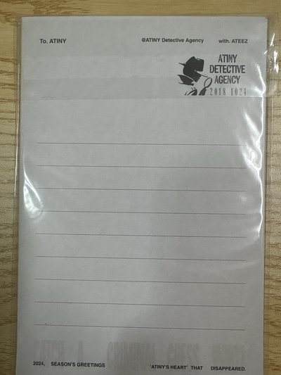 2024年曆 明信片 