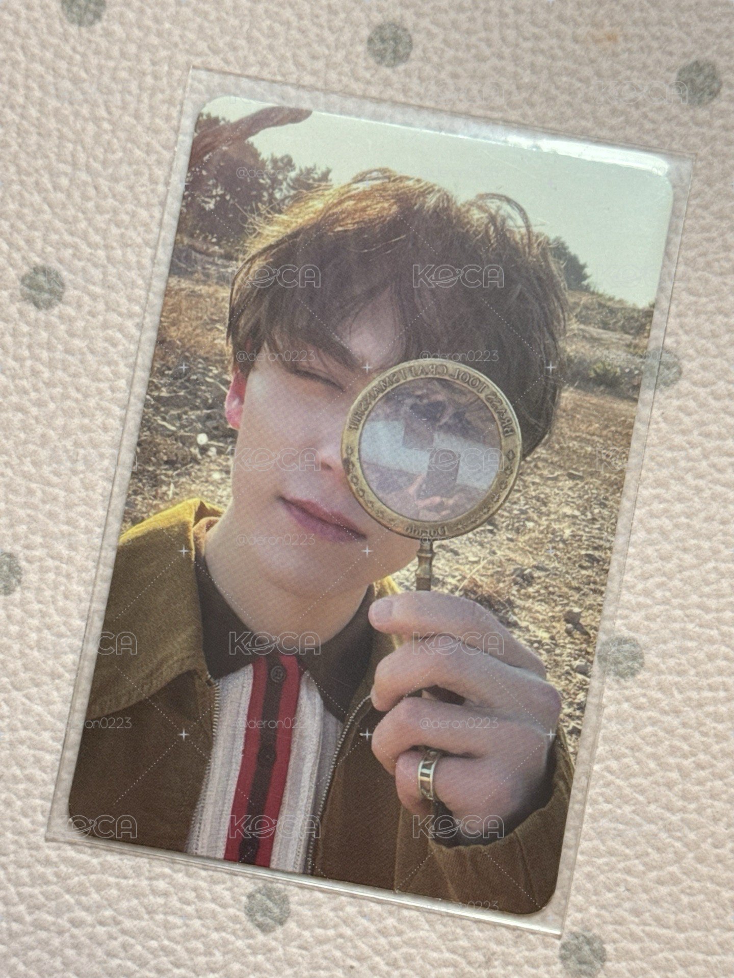 SEVENTEEN VERNON 放大鏡啵