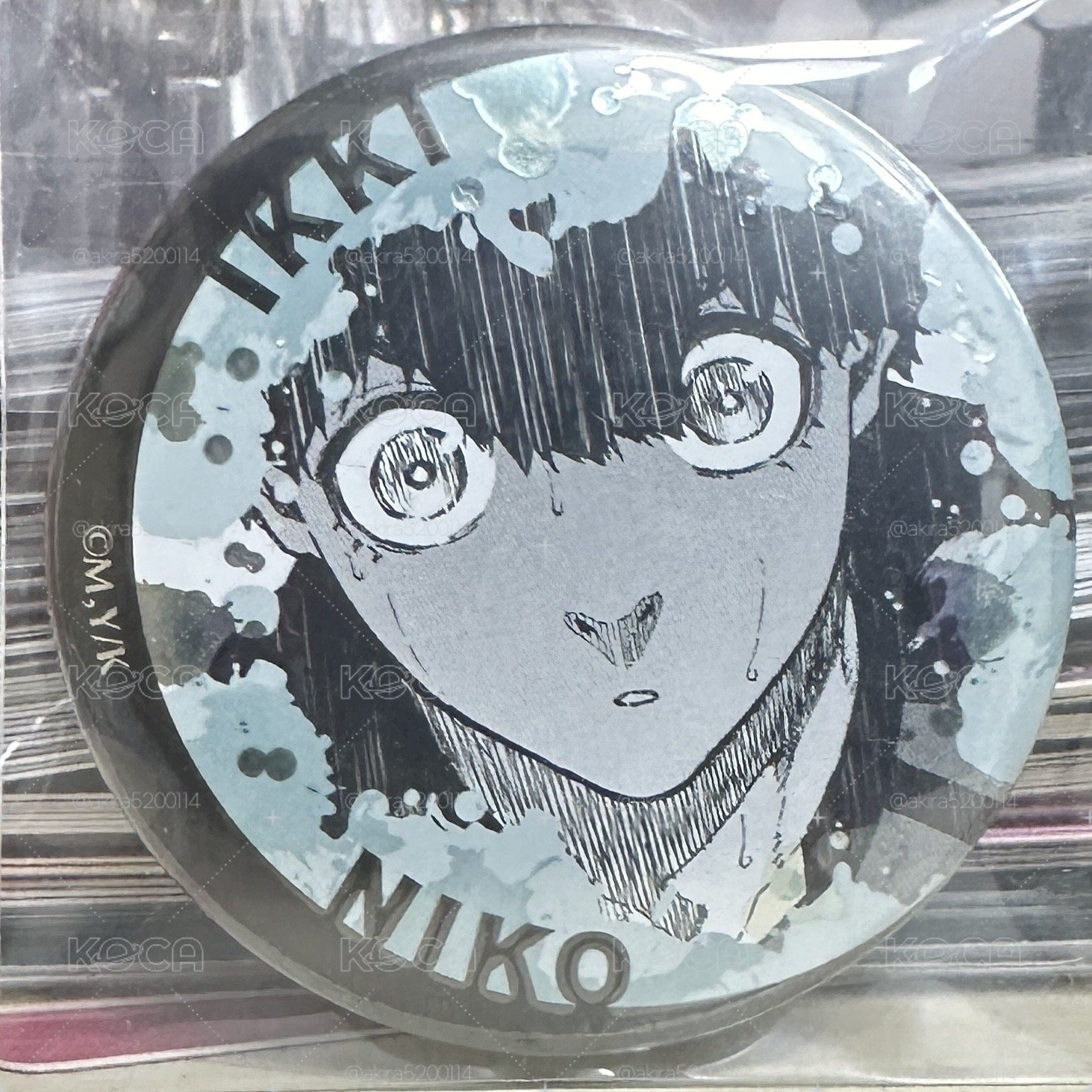 二子 原畫浮雕徽章