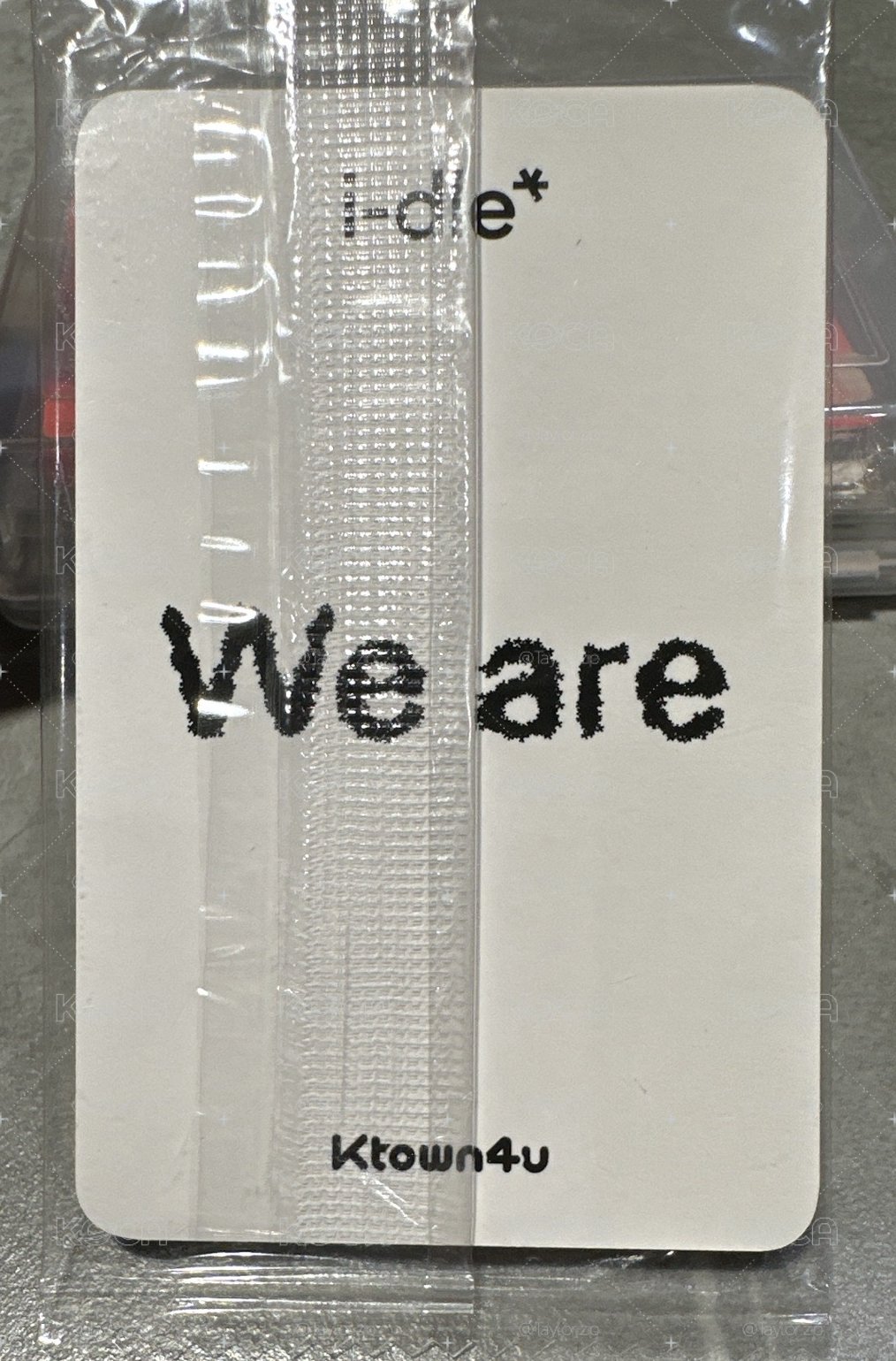 we are k4特典麵