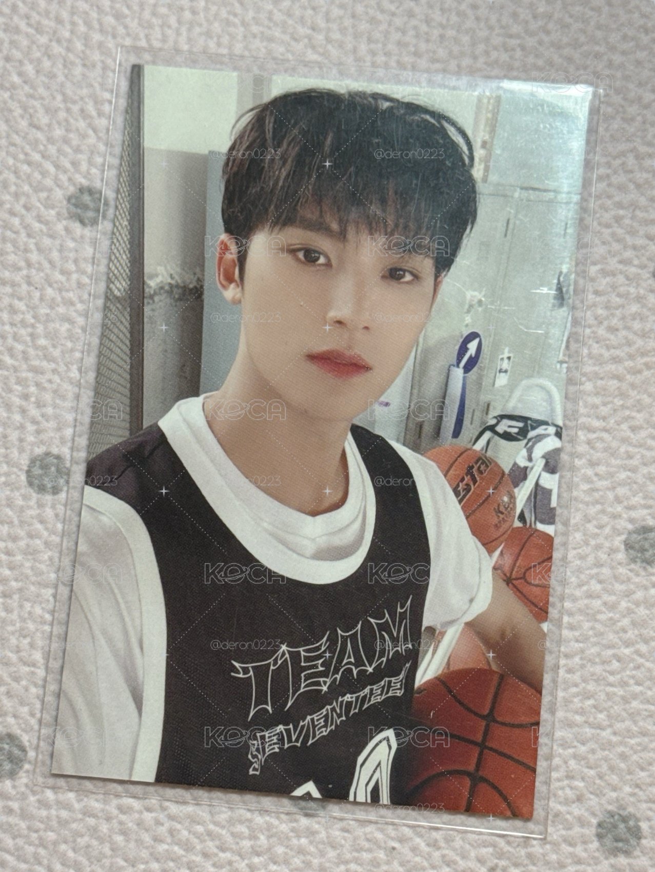 SEVENTEEN 珉奎 會員禮 籃球奎