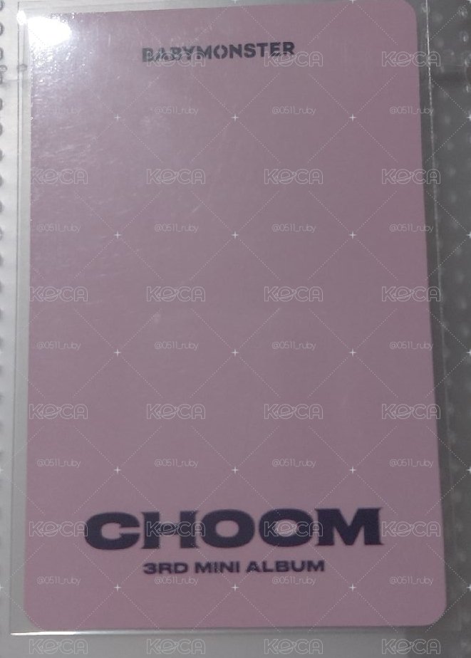 露 choom 單封專輯卡