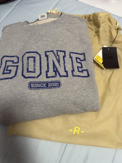 ROSÉ GONE sweatshirts(L)