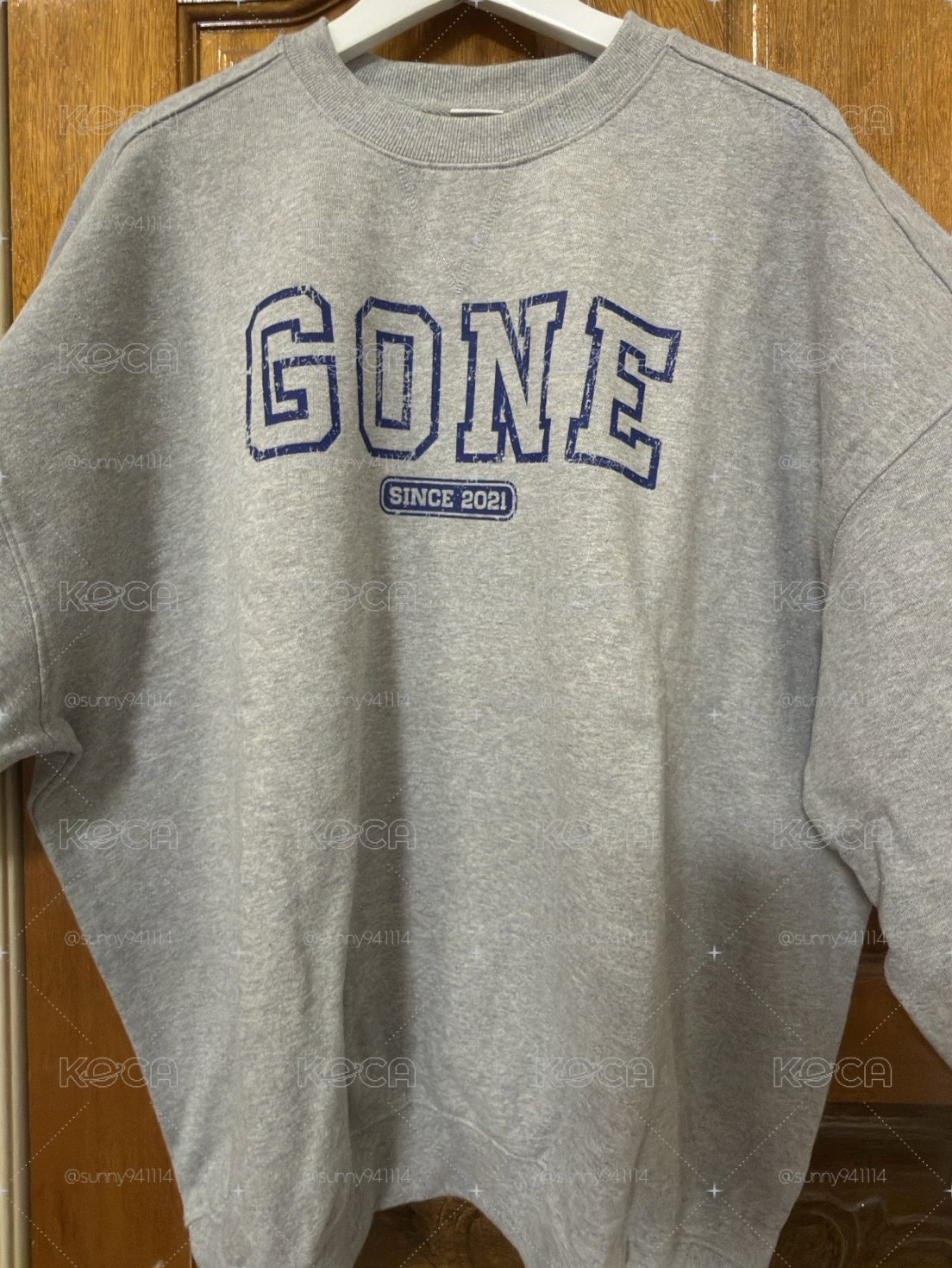ROSÉ GONE sweatshirts(L)