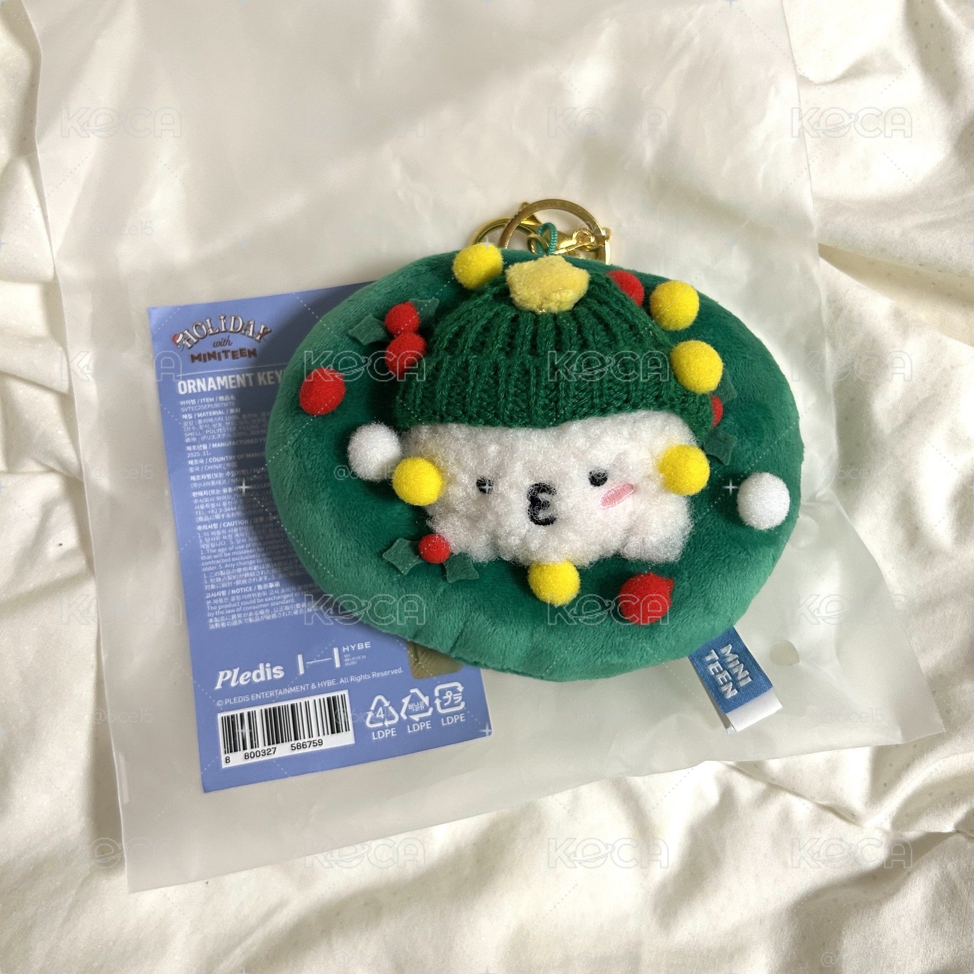 勳｜miniteen聖誕花圈吊飾