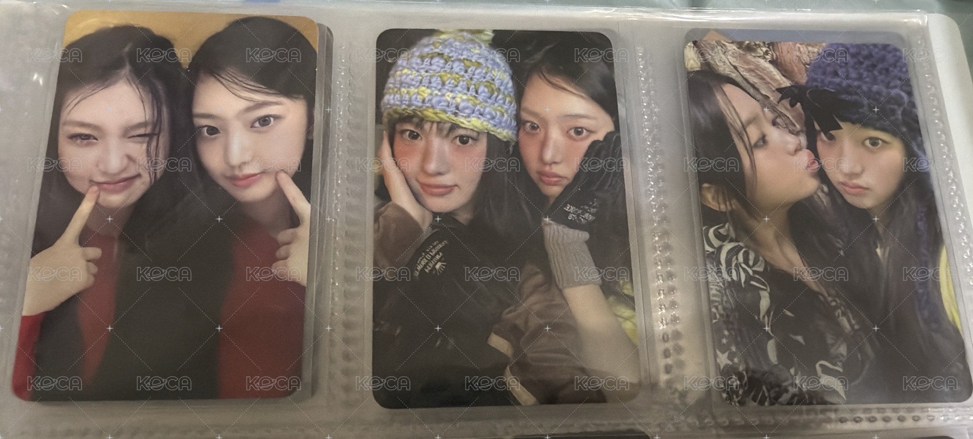 專輯雙人卡三張一起