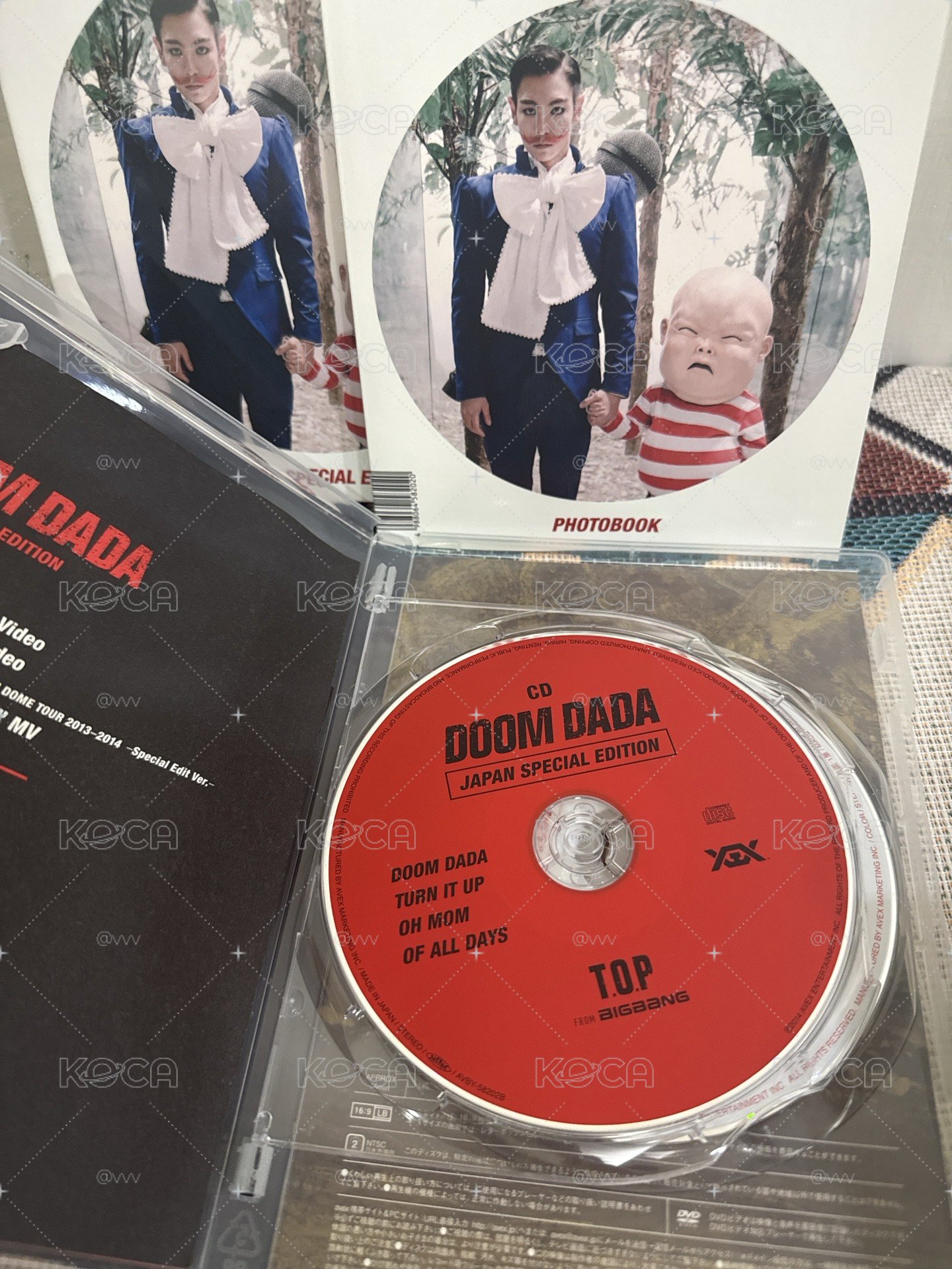 可速寄-日版舊專TOP-DOOM DADA豪華收錄DVD+CD