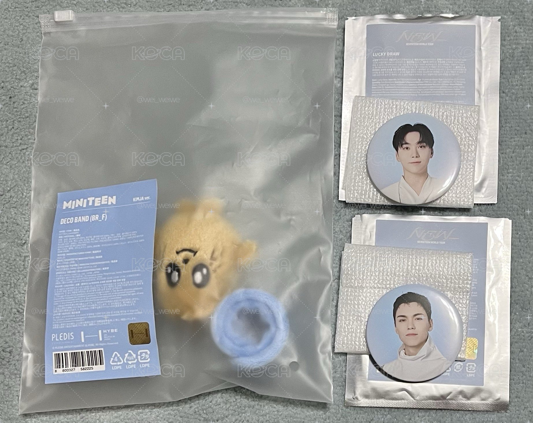 MINITEEN手燈環奎+ NEW徽章寛率（不拆）