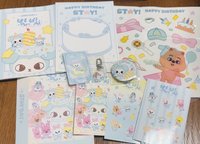 李畢塔羅牌+李畢吊飾+闊卡扇子套組