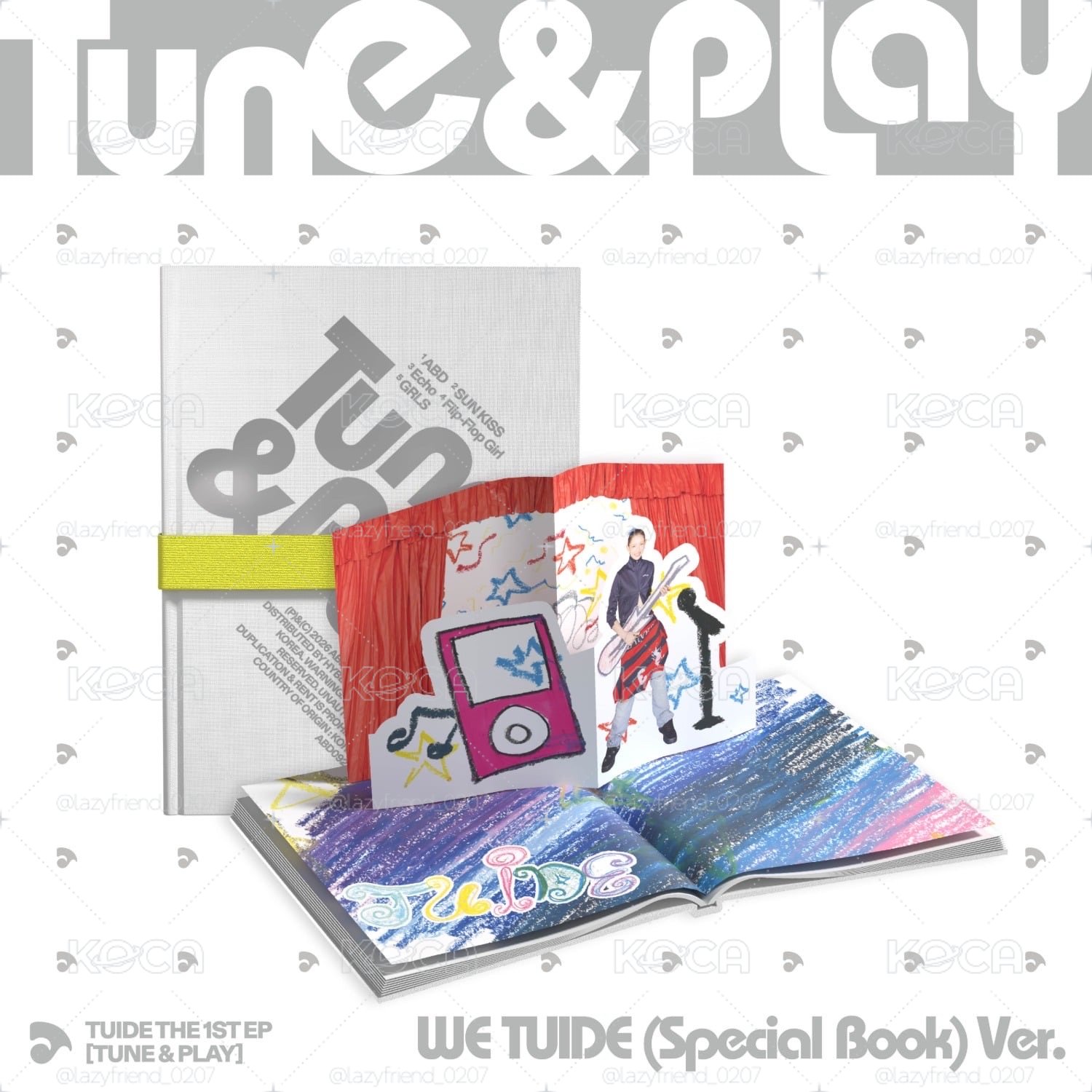 🍊預購🍊TUIDE - 1st EP [TUNE & PLAY] WE TUIDE (Special Book）