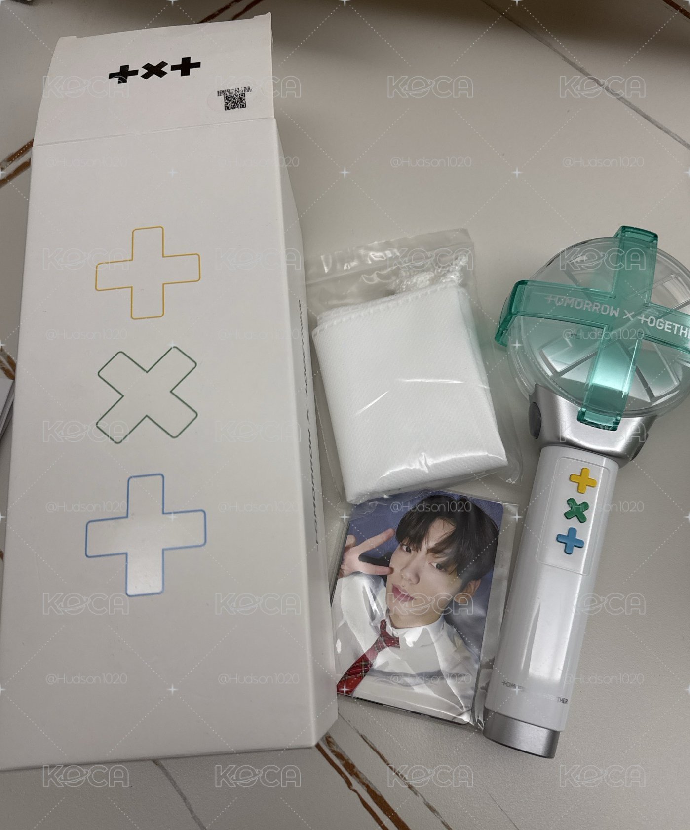 TXT一代手燈 卡在盒在 該在都在