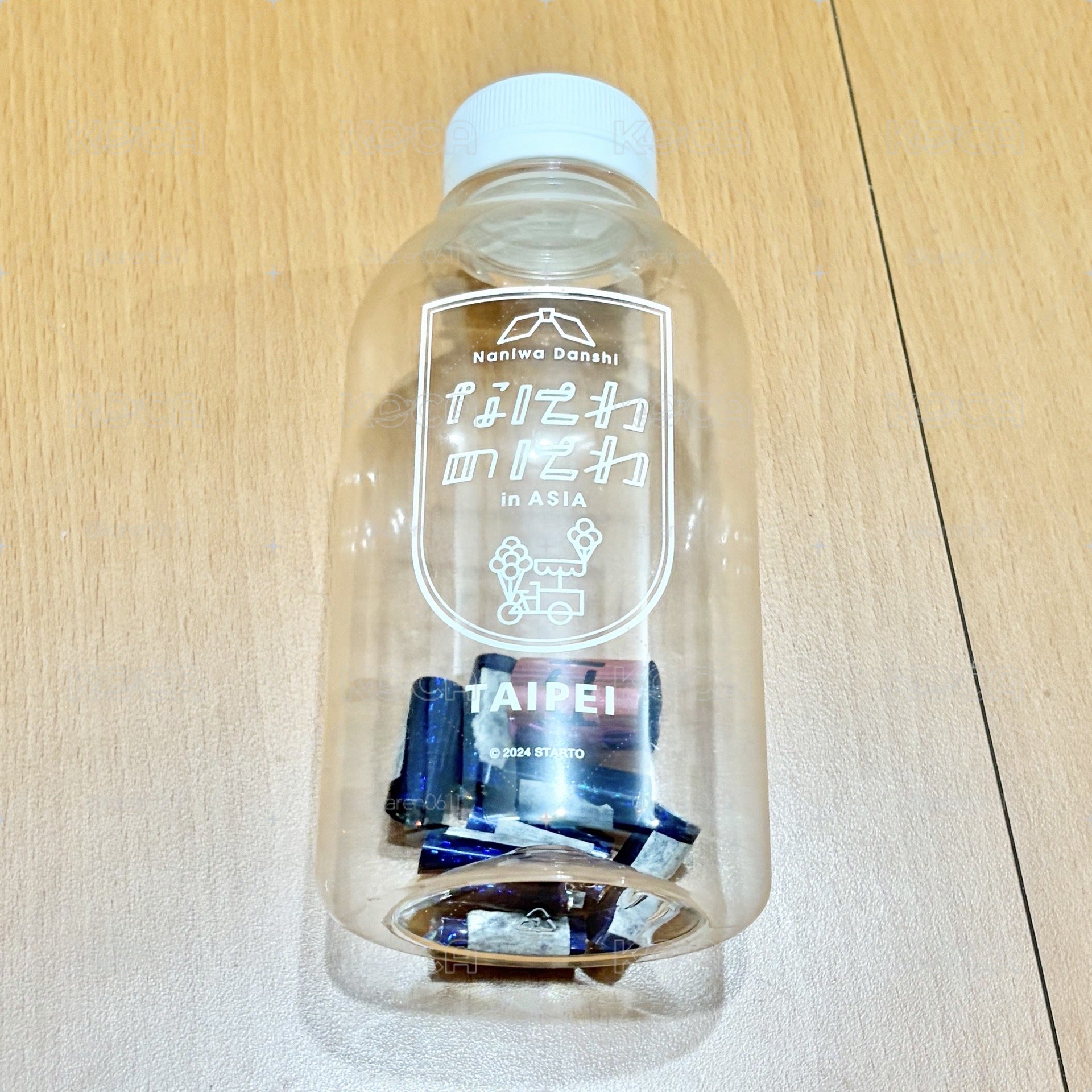 なにわのにわ 台北快閃限定飲料 空罐