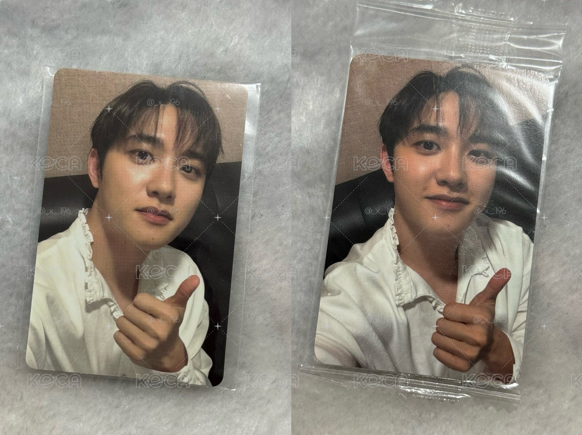 EXO｜Reverxe sm+k4 showcase 特典卡 