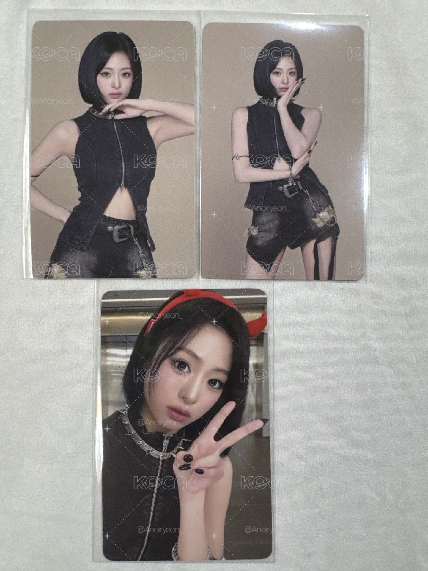 ˚⊹ᡣ𐭩BABYMONSTER 寶怪 AHYEON 2026-27世巡 日本場週快閃 ver.B 隨機卡 