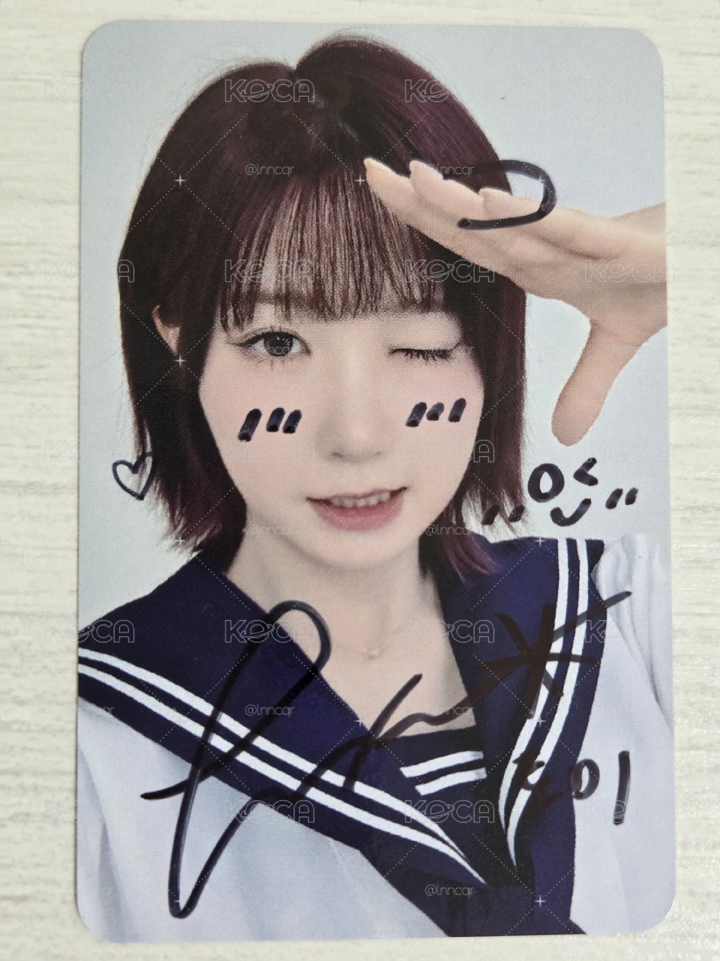 iLy hl 線上2.0 簽名畫簽卡 仁美