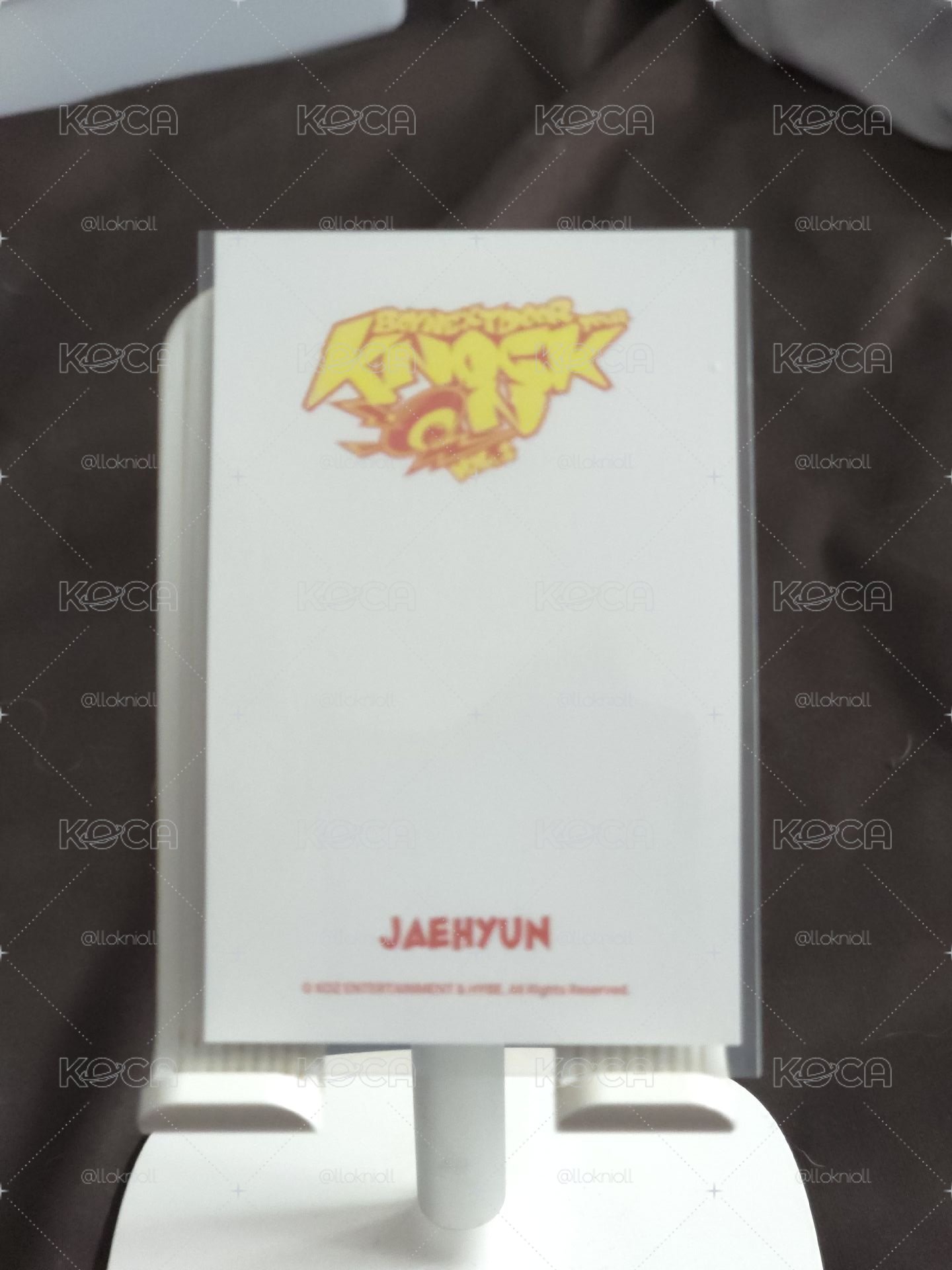 Jaehyun 明宰鉉 Knock On 一巡 周邊卡 外套卡 仁川場周