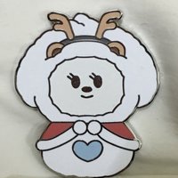 嘻嘻雪人徽章