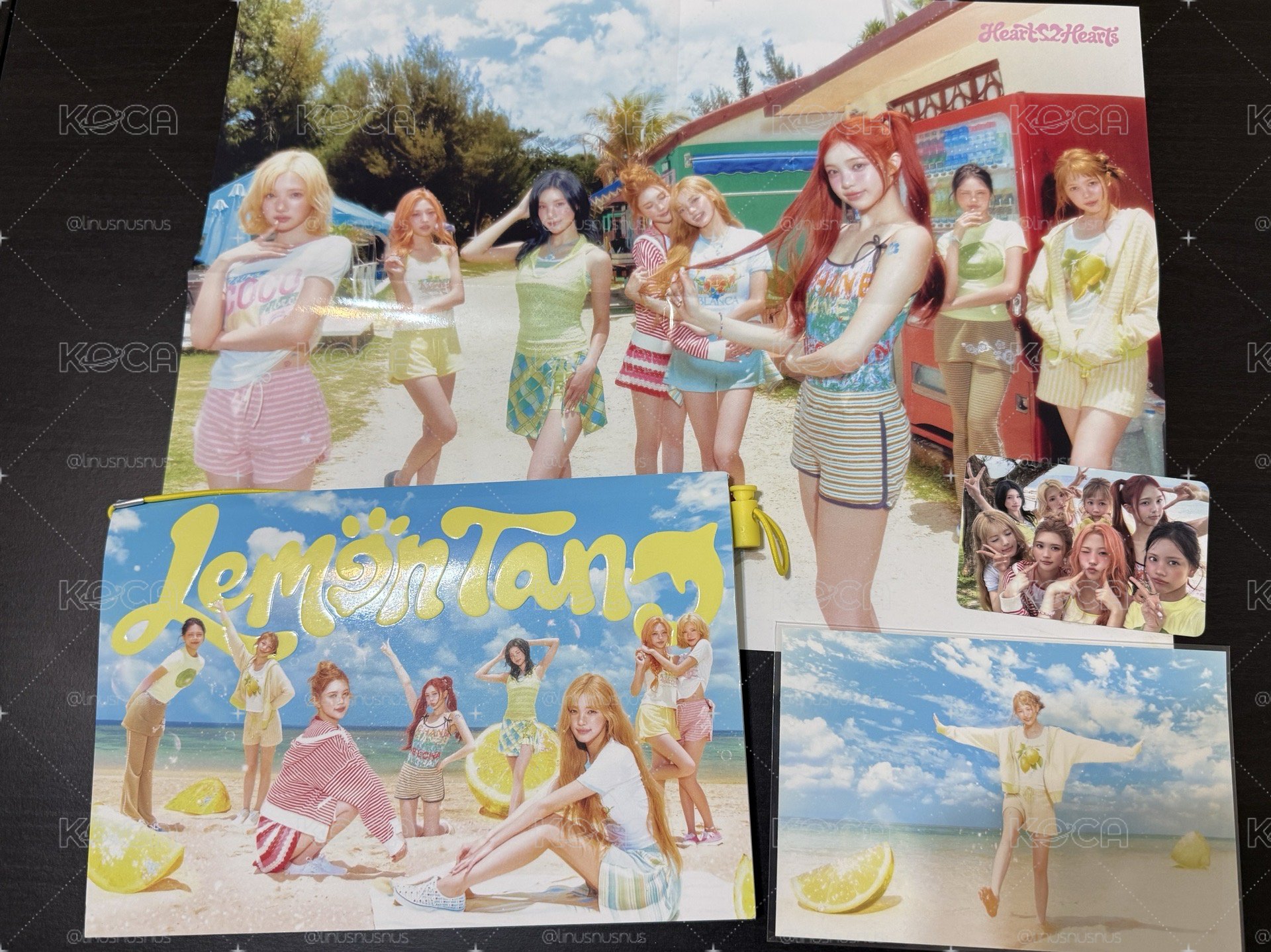 Hearts2Hearts 迷二 專輯 Photobook Lemon Beach ver. YEON
