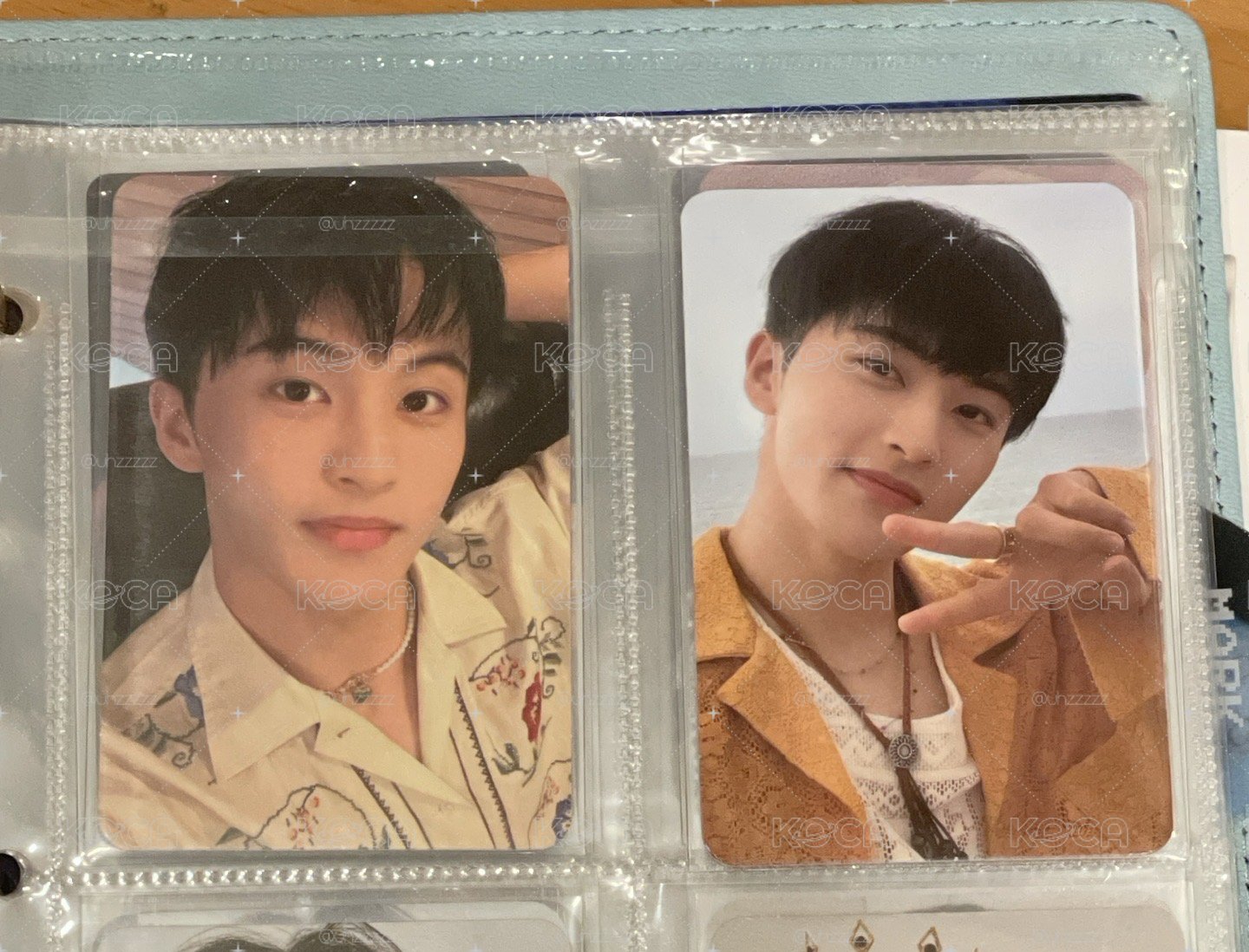 李馬克 NCT 127 PHOTOBOOK [BLUE TO ORANGE : House of Love] 周邊卡 