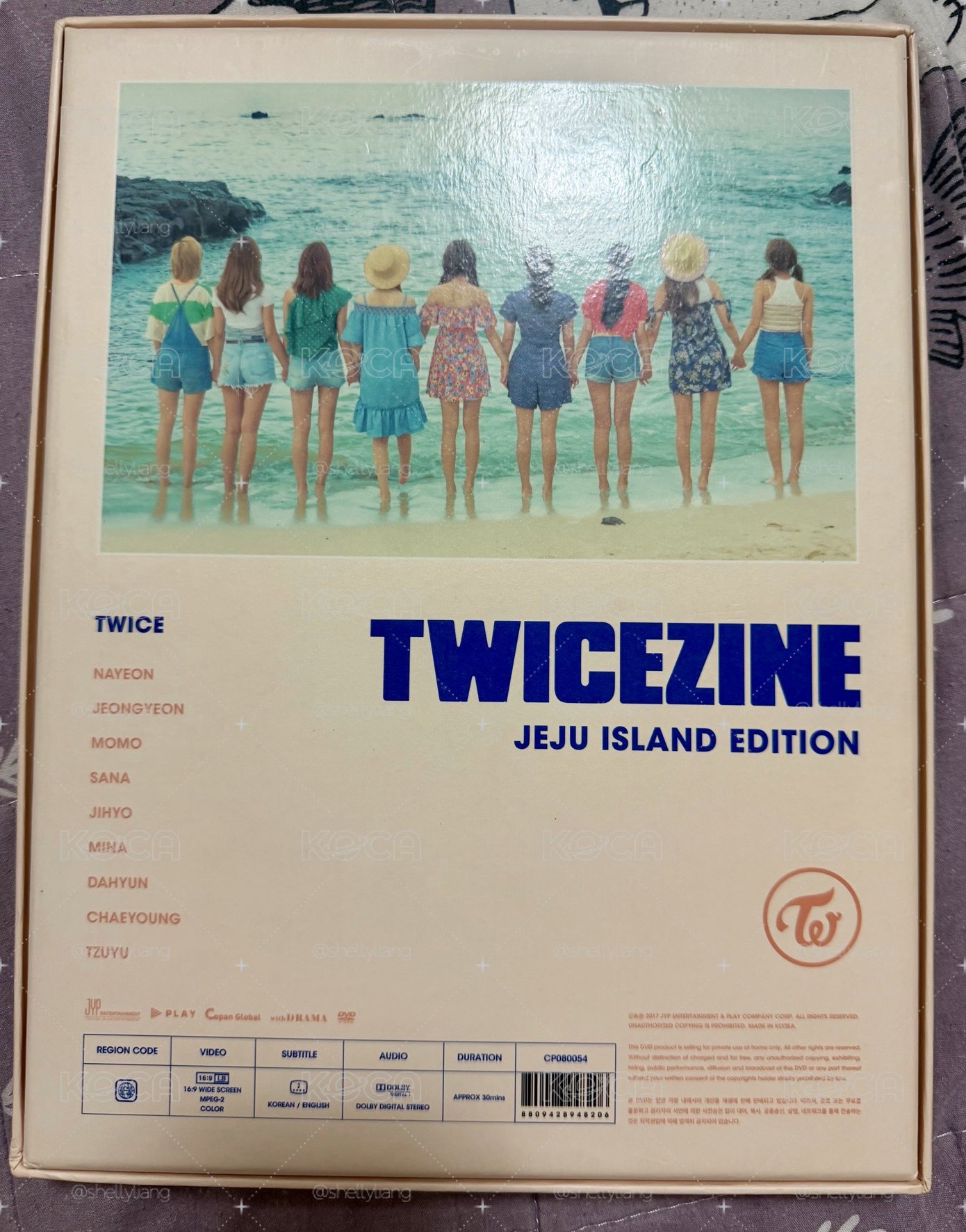 twice 濟州島寫真