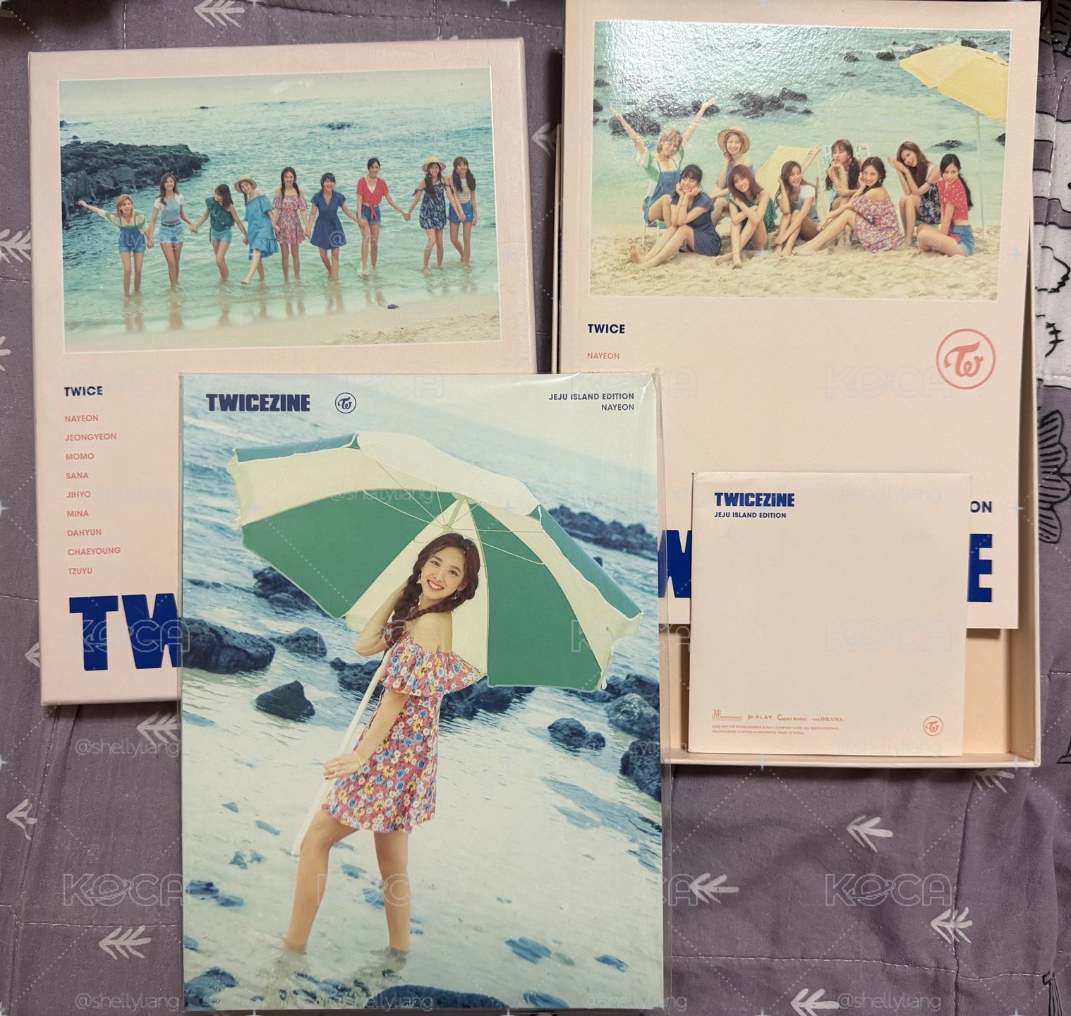 twice 濟州島寫真