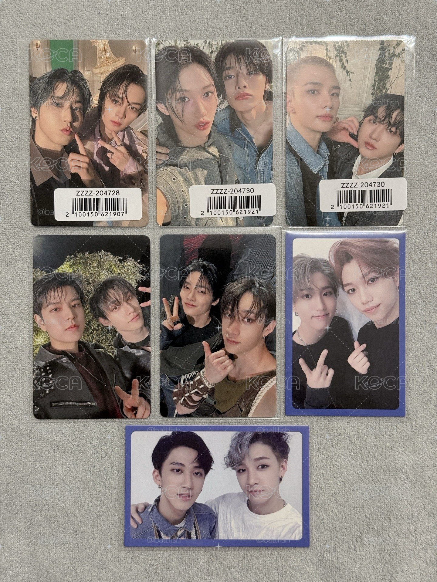 SKZ Hollow/Giant/IAY雙人卡小盤