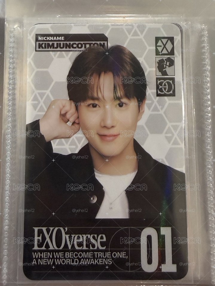 EXO SUHO 金俊勉 EXO’verse隨機卡包 閃卡