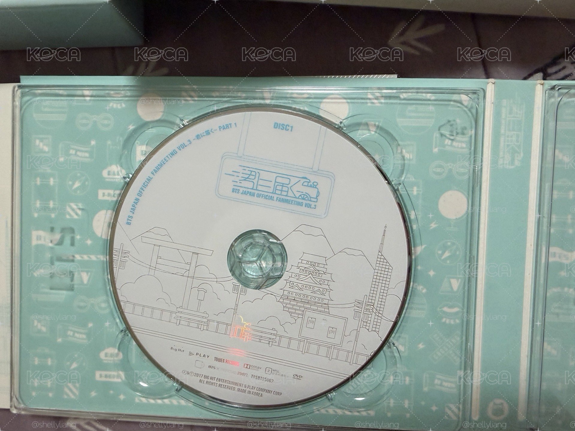 bts 3rd日本見面會dvd