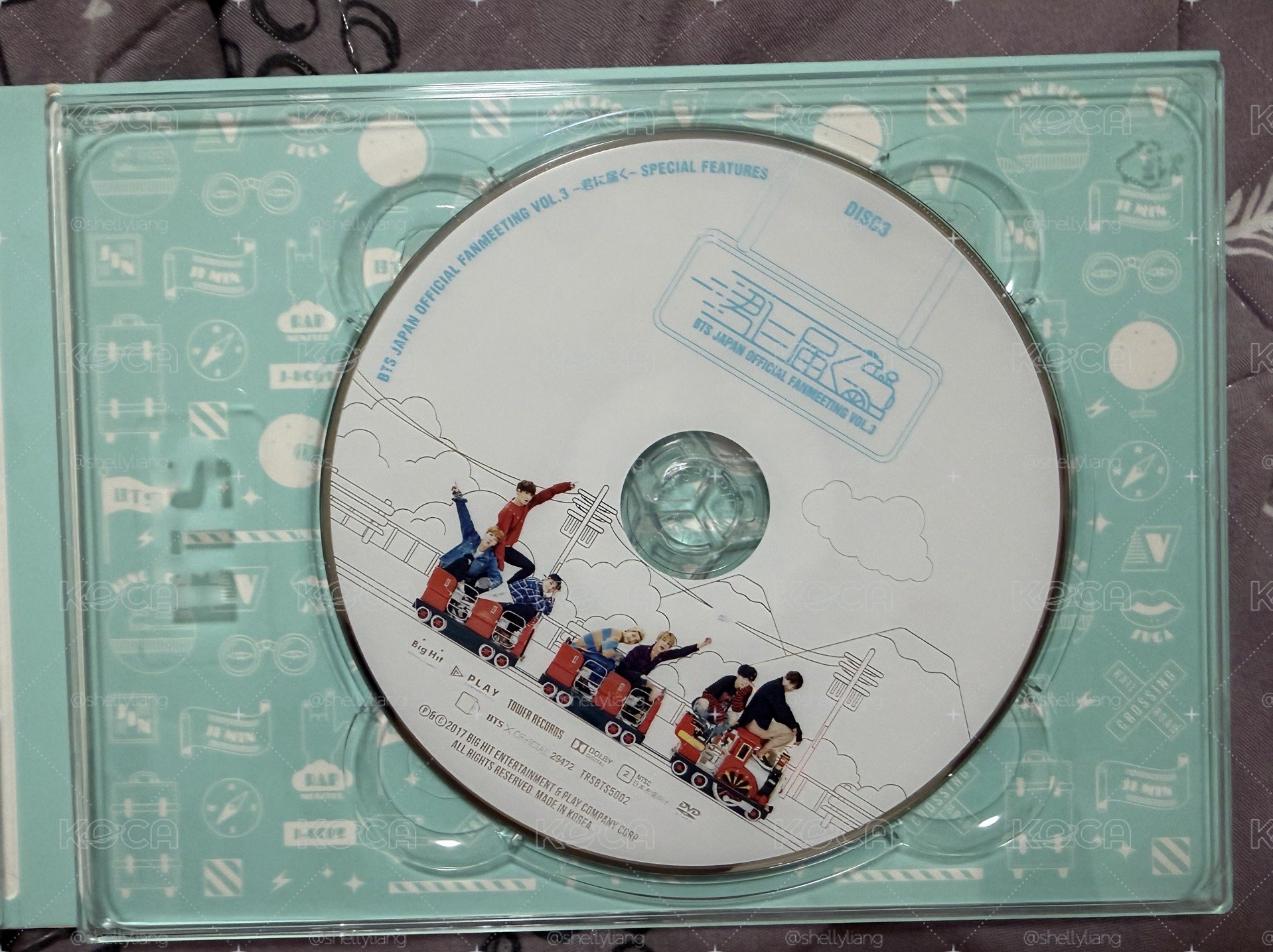 bts 3rd日本見面會dvd