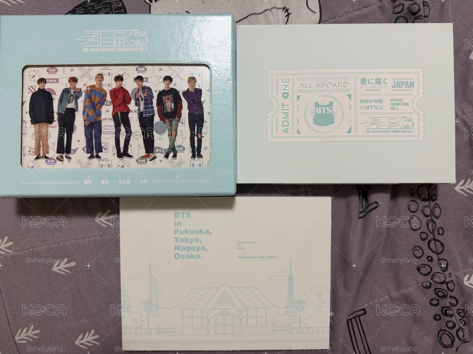 bts 3rd日本見面會dvd