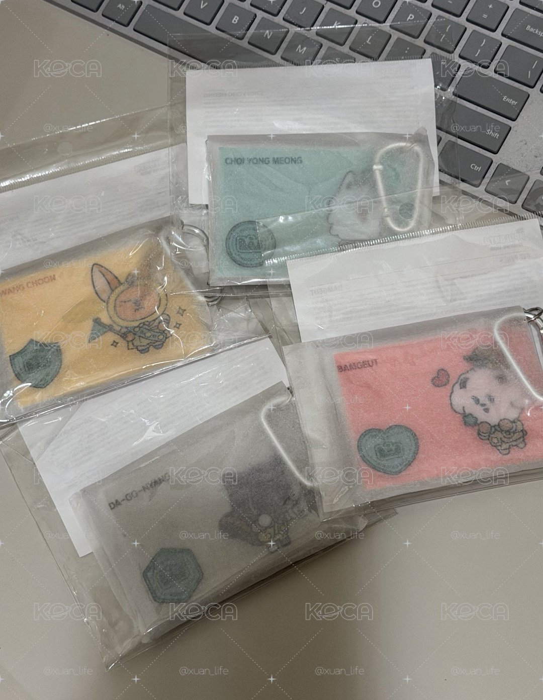 TXT PPULBATA FINDING MOA PVC POUCH