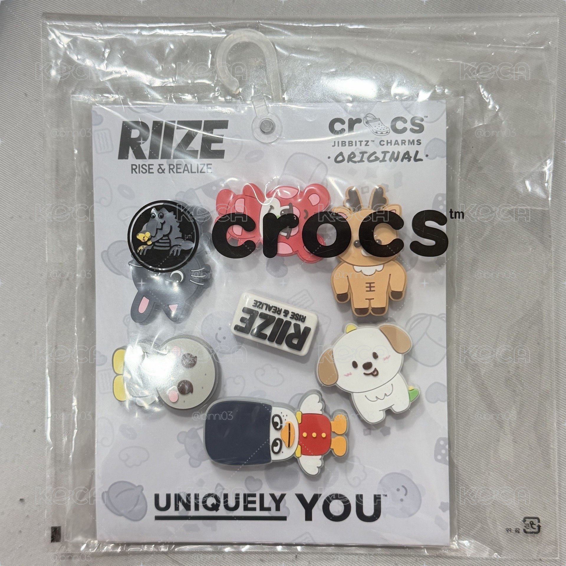RIIZE CROCS鞋扣一組