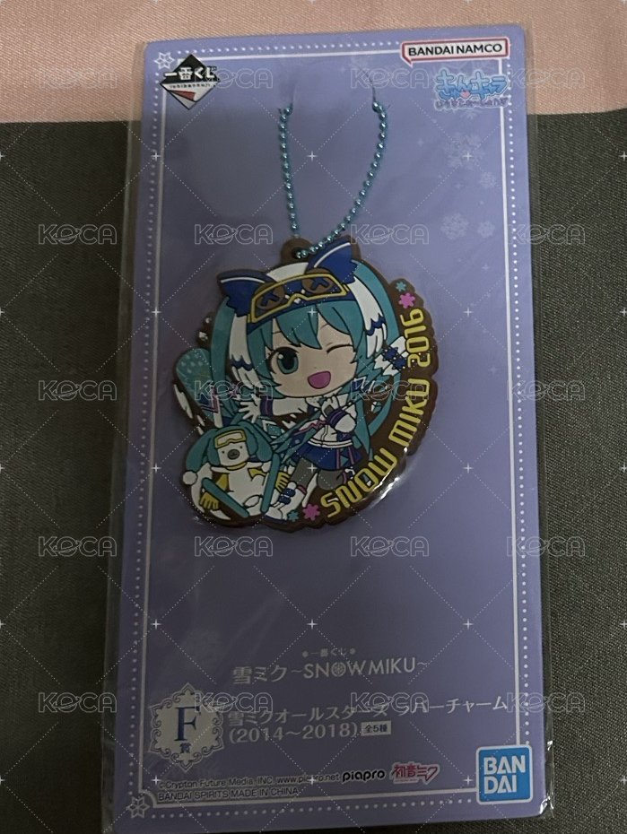 雪初音 ～SNOW MIKU～ F賞 2016 軟膠吊飾