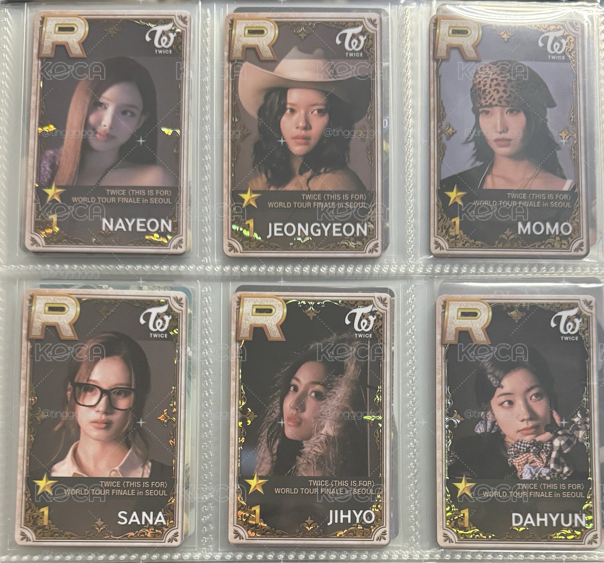 TWICE SUPERSTAR 遊戲卡 THIS IS FOR FINALE