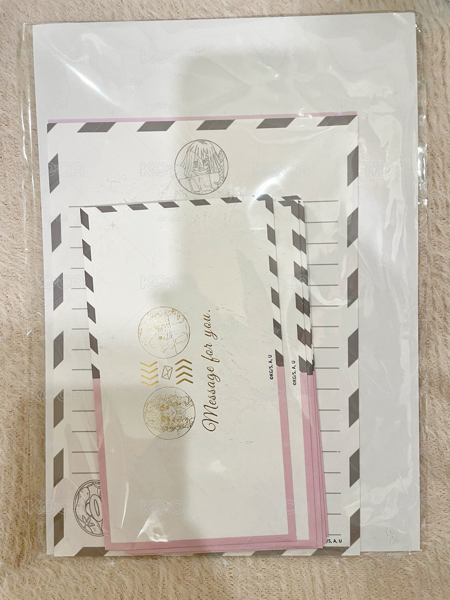 鬼滅 I 蛇戀 書信套組