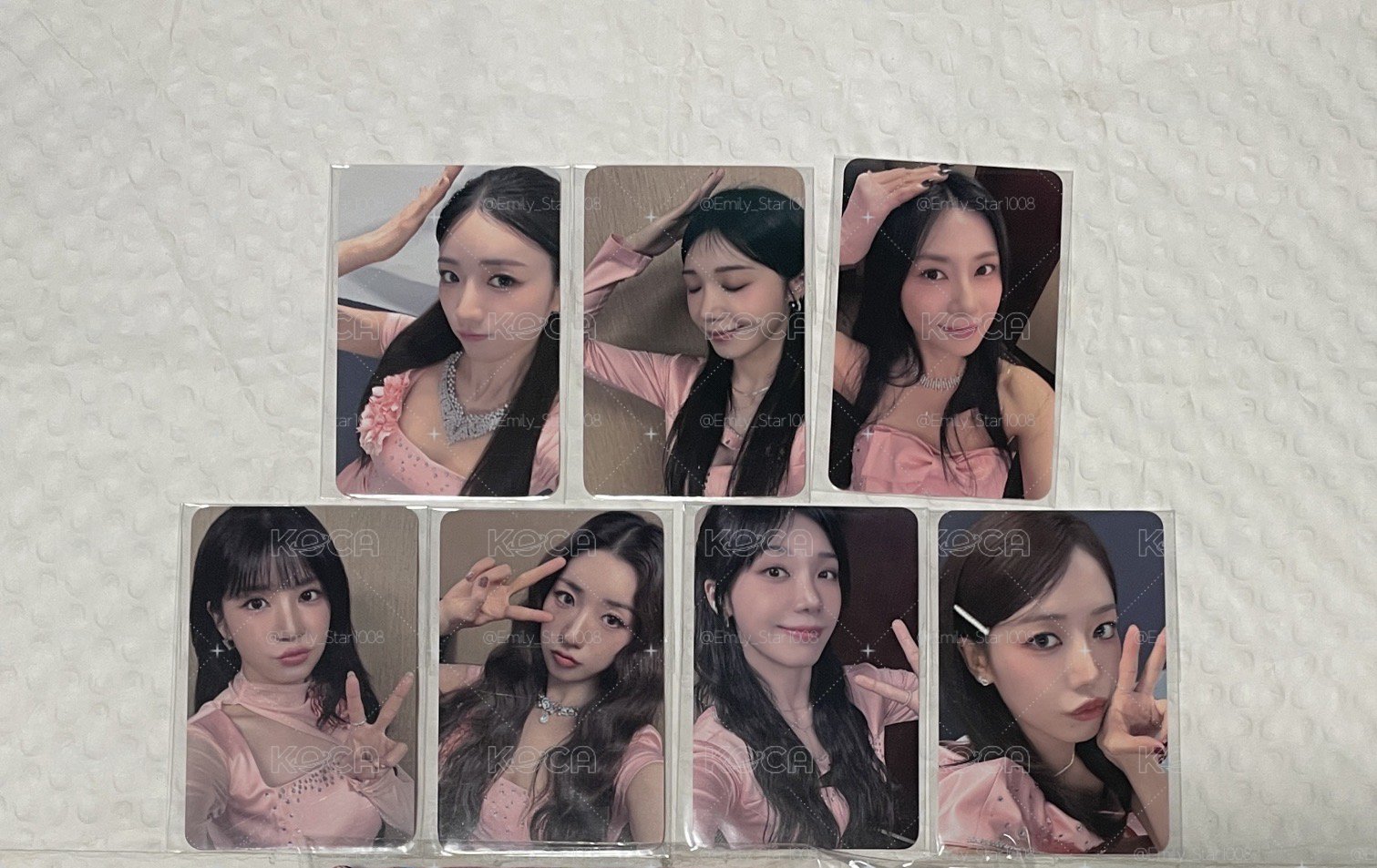 Apink 螢幕公仔小卡 束口袋小卡 初瓏 普美 恩地 南珠 南珠