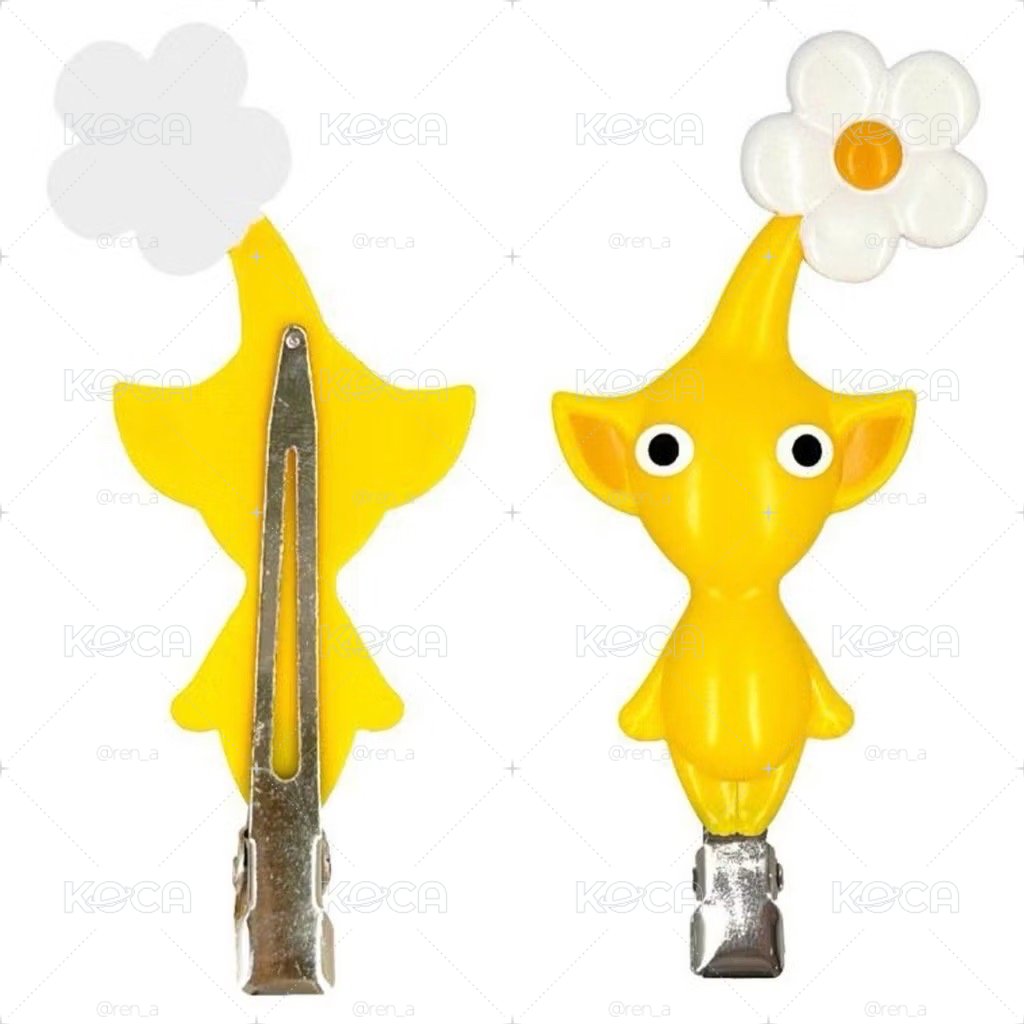 全新🇯🇵皮克敏 黃皮髮夾組🌼