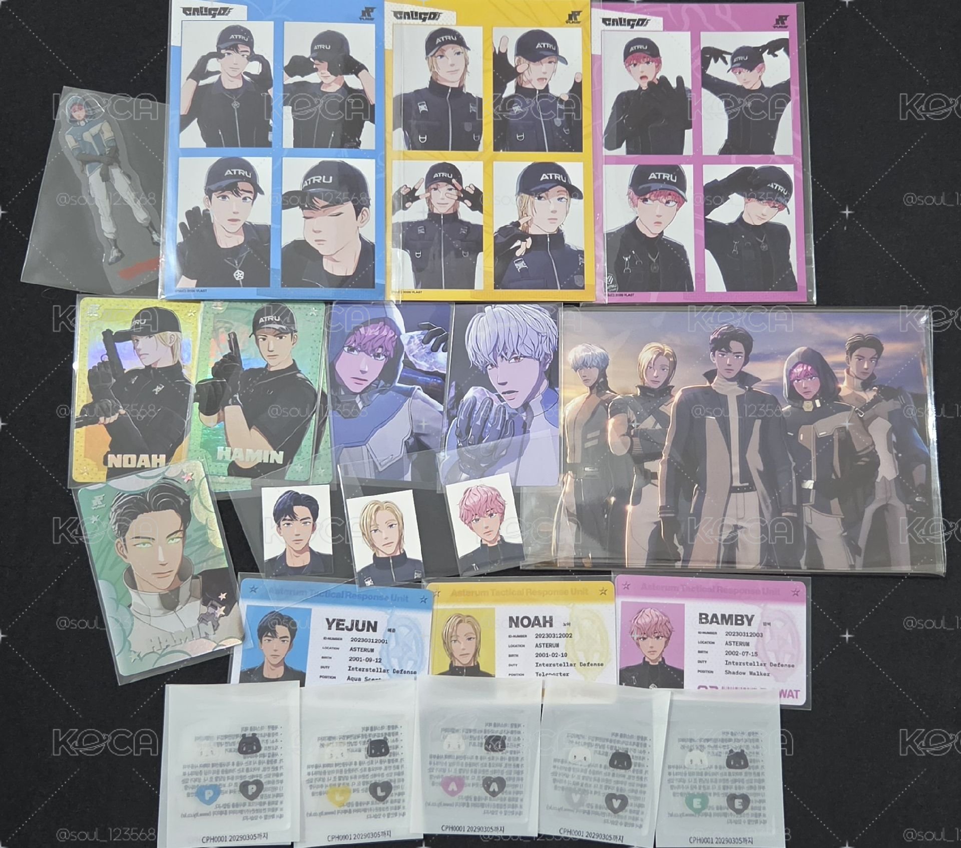 PLAVE ID、PB專 內容物&專卡