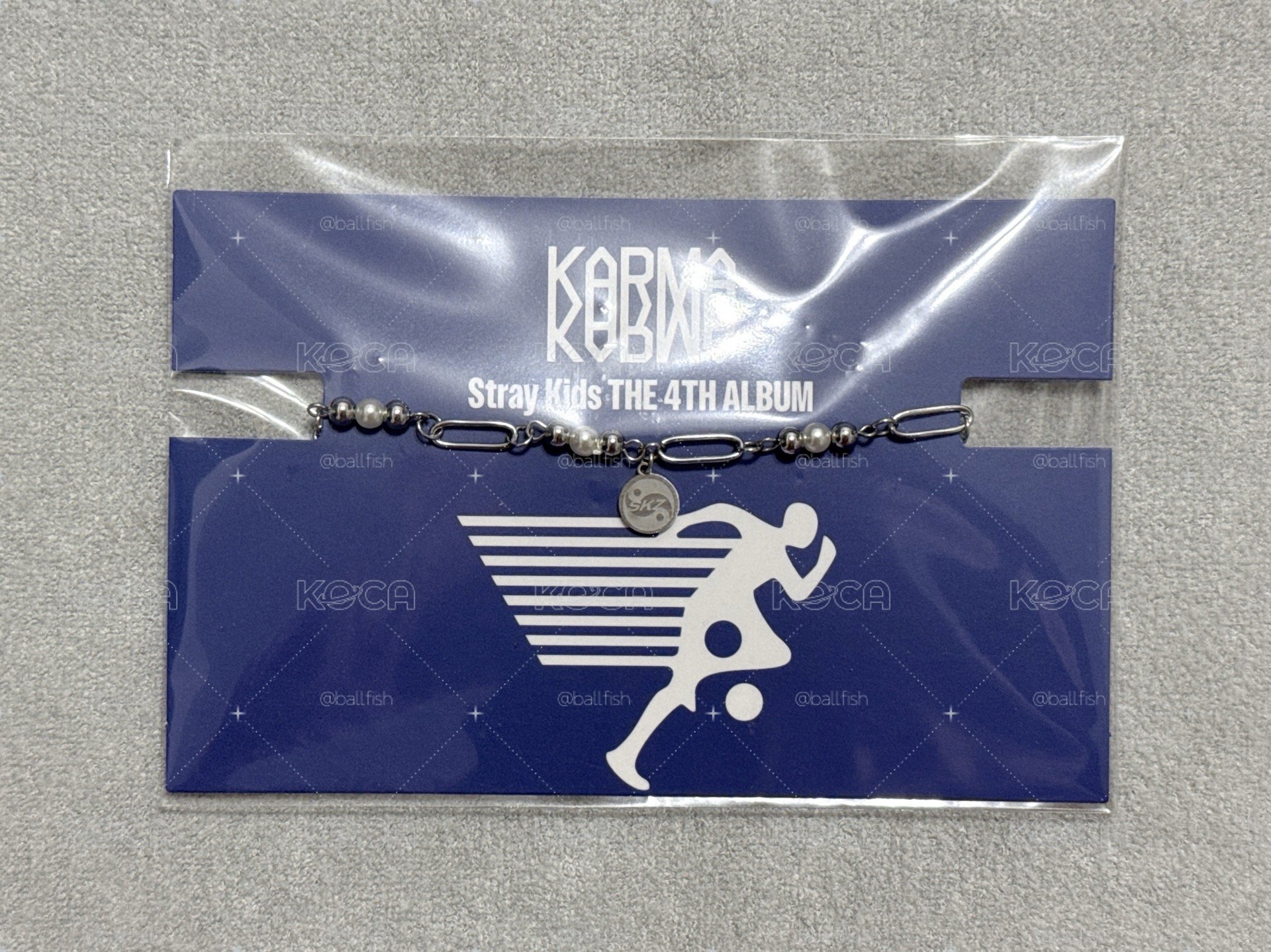 SKZ KARMA快閃 娃用項鍊旻+貼紙