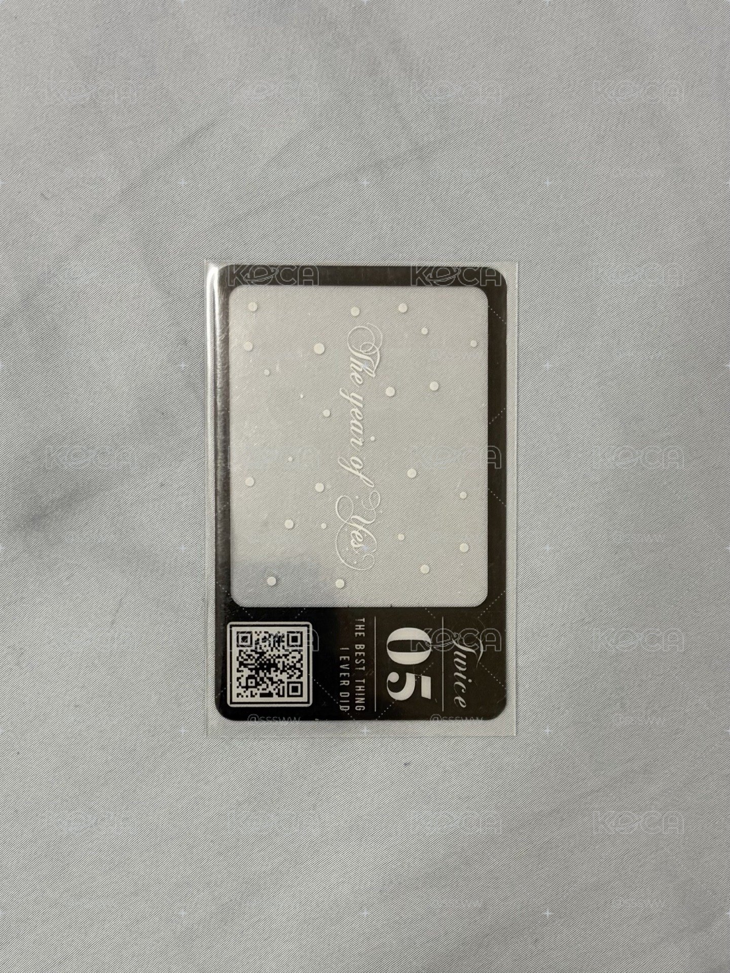 TWICE 特三 QR CODE小卡