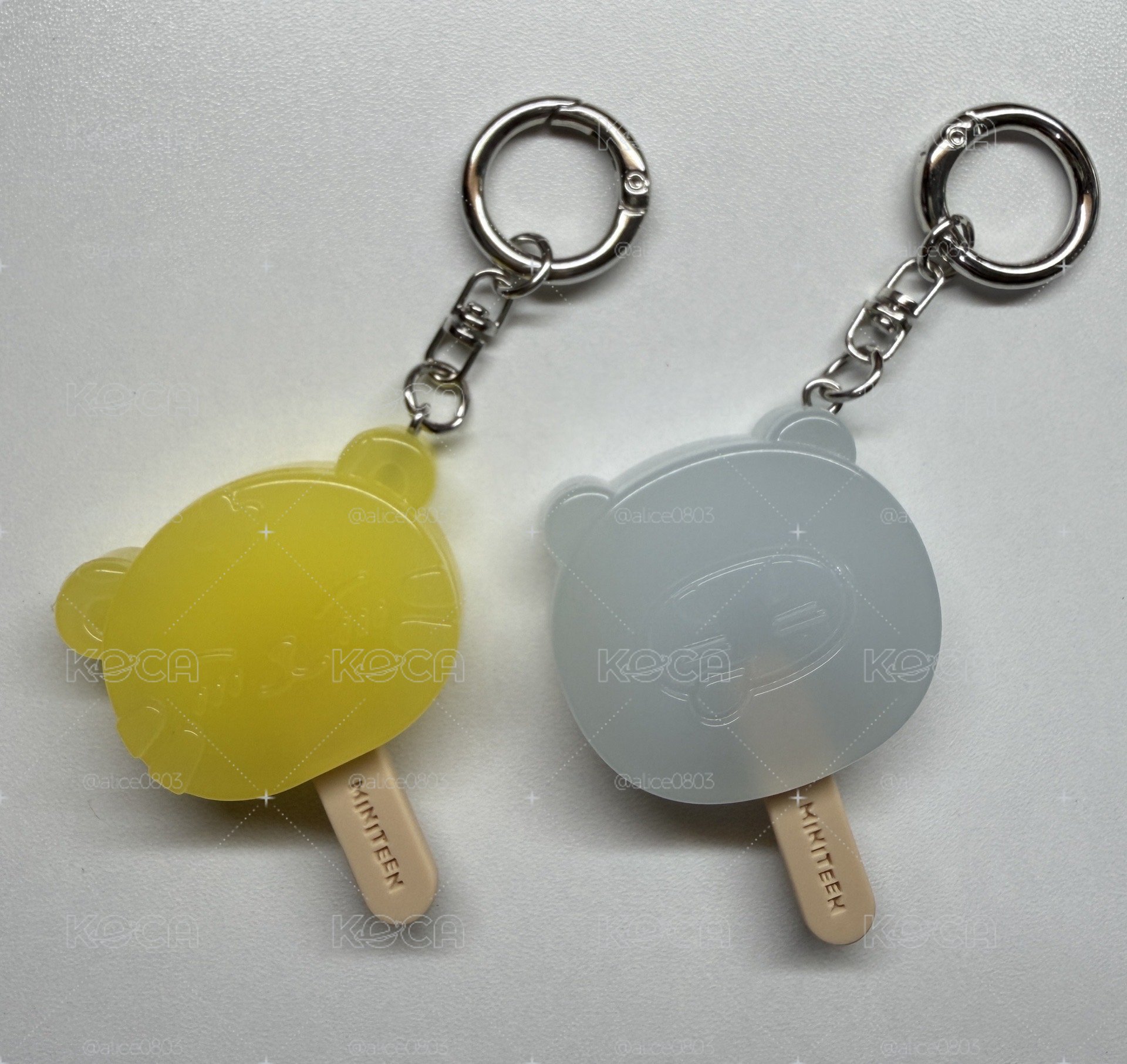 夏日MINITEEN 鑰匙圈吊飾 榮 率 現貨