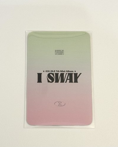 I SWAY 簽售卡 妮