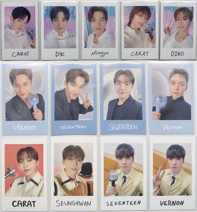 Seventeen 拍立得 需上❤️帶💙 下可單帶💙