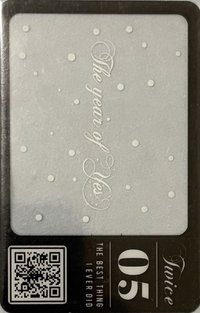 特三 jyp 專輯卡 