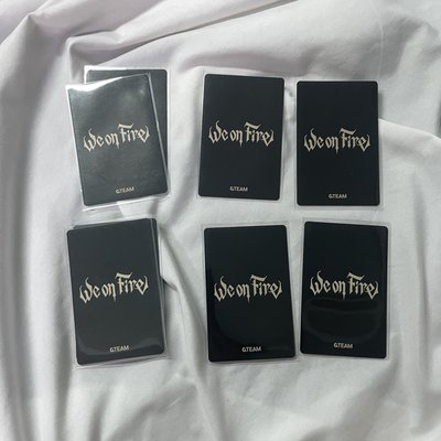 We on Fire 通常盤 專卡