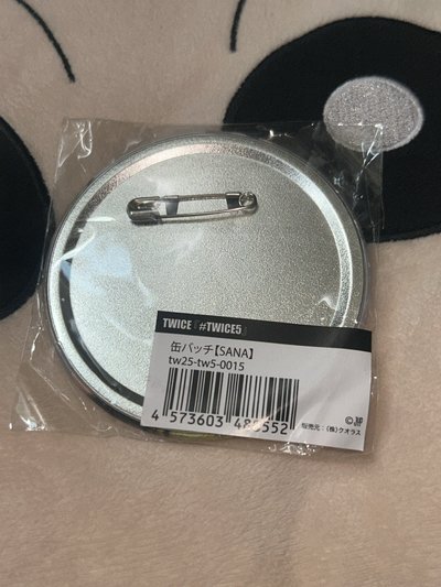 TWICE5紗紗徽章