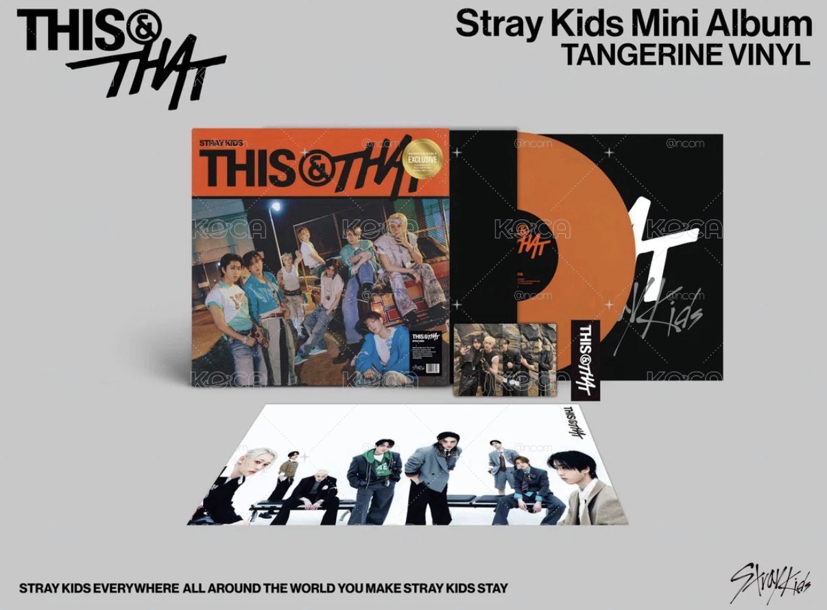 Stray Kids - THIS & THAT b&n限定橘膠